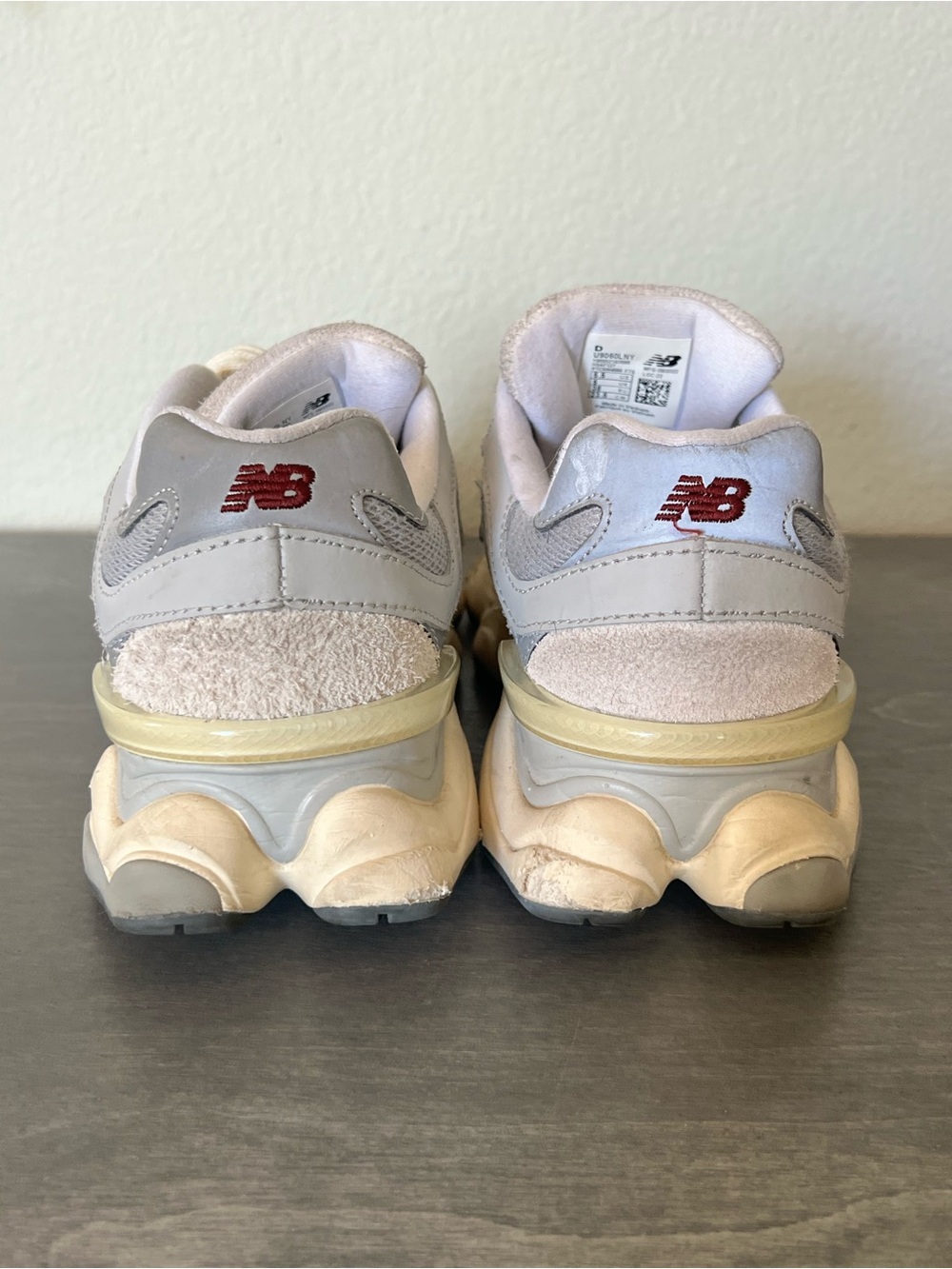 New Balance Women's Beige Neutral Running Sneakers - Picture 4 of 7